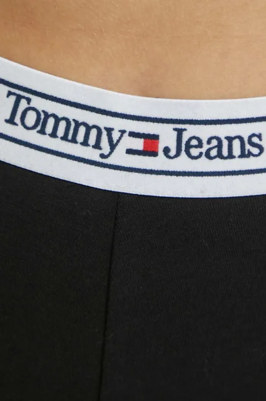 czarny Tommy Jeans legginsy