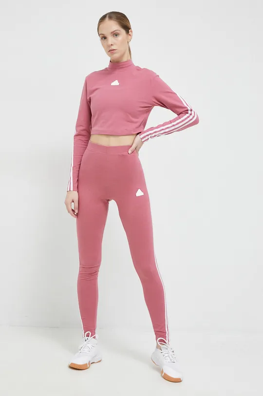 Легінси adidas рожевий