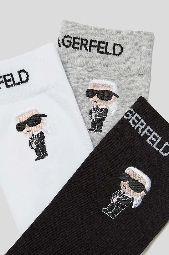 Шкарпетки Karl Lagerfeld 3-pack барвистий