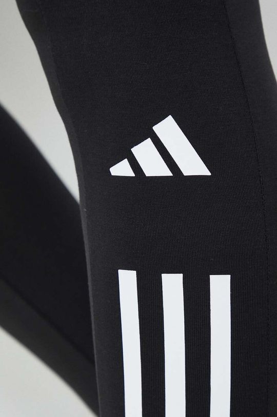 černá Tréninkové legíny adidas Performance Train Cotton