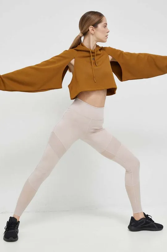 Κολάν προπόνησης adidas Performance Dance μπεζ