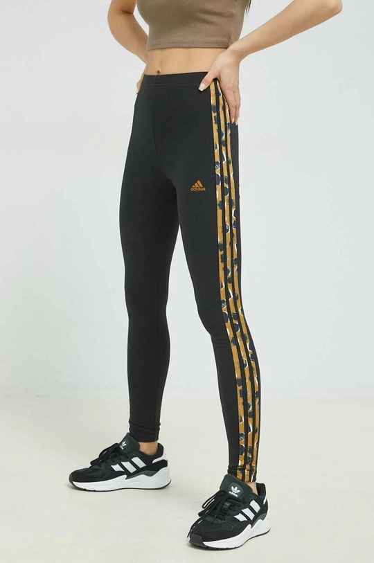 чёрный Леггинсы adidas Женский