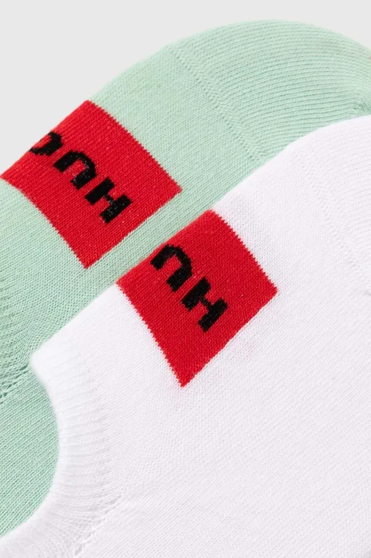 Ponožky HUGO 2-pak zelená