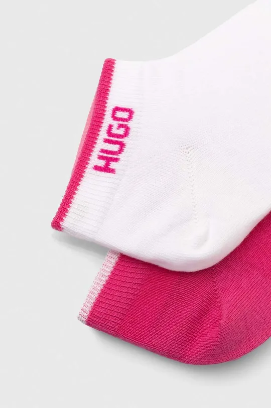 HUGO skarpetki 2-pack różowy