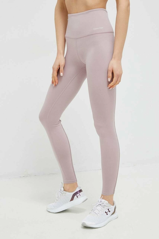 różowy Calvin Klein Performance legginsy treningowe Effect Damski