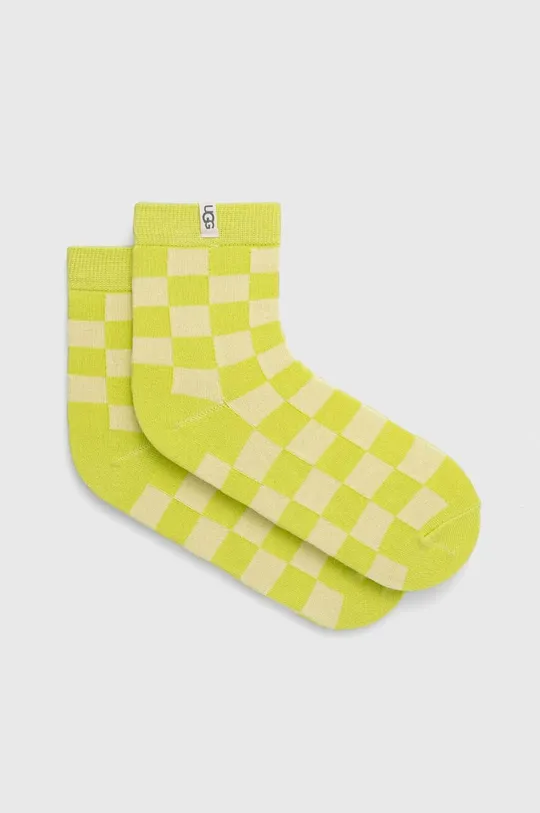 žlutě zelená Ponožky UGG Dámský