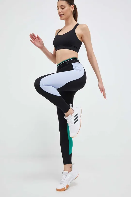 adidas Performance legginsy treningowe Techfit Colorblock czarny
