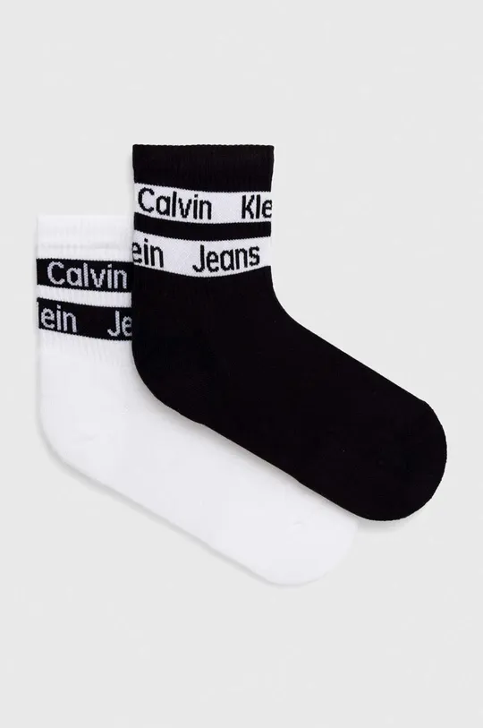 bijela Čarape Calvin Klein 2-pack Ženski