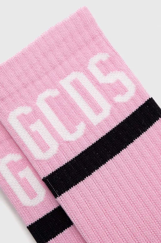 GCDS zokni rózsaszín