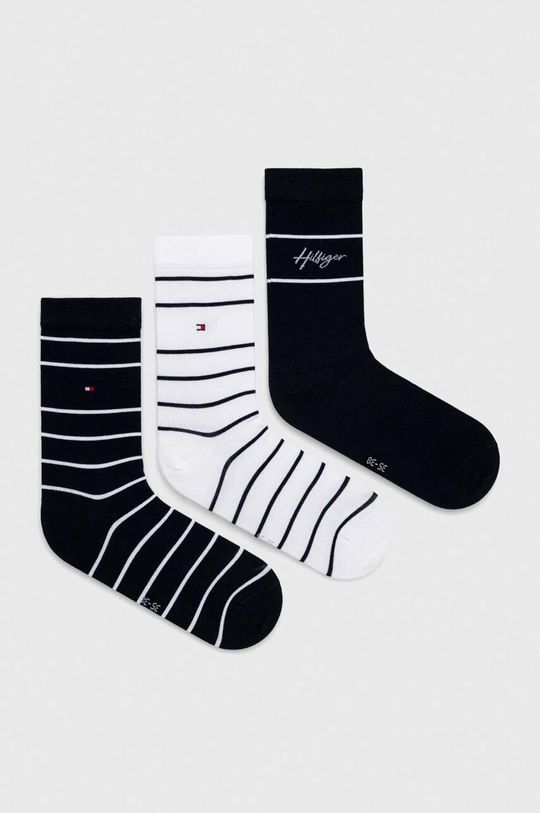 námořnická modř Ponožky Tommy Hilfiger 3-pack Dámský