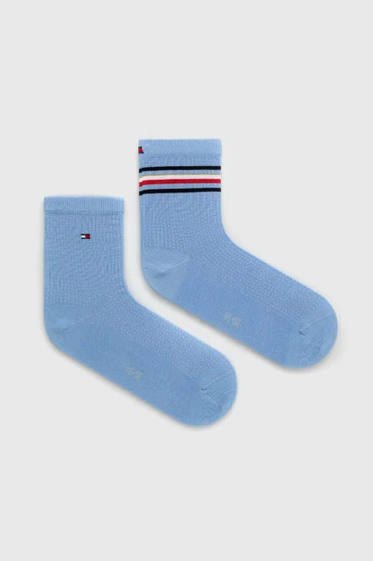 μπλε Κάλτσες Tommy Hilfiger 2-pack Γυναικεία
