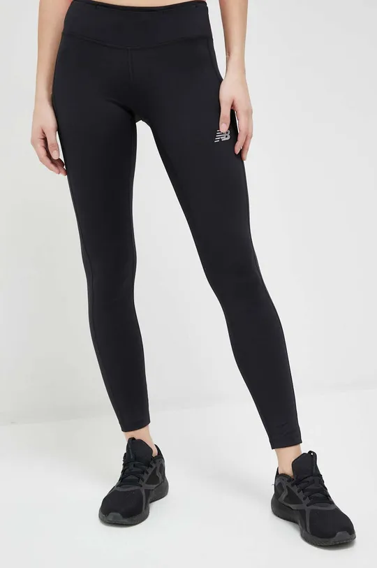 negru New Balance leggins de alergare Accelerate De femei