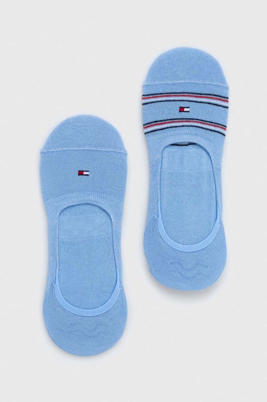 modra Nogavice Tommy Hilfiger 2-pack Ženski