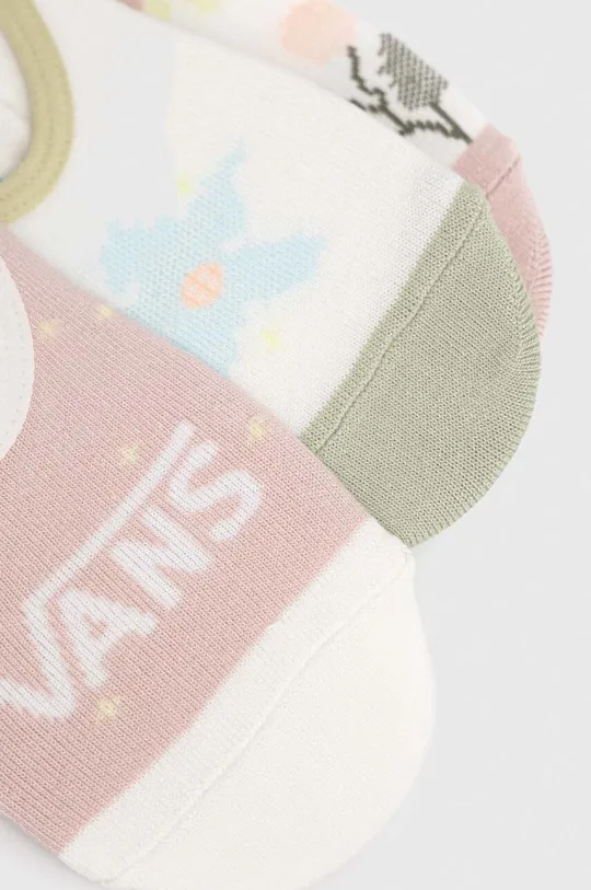 Κάλτσες Vans 3-pack ροζ