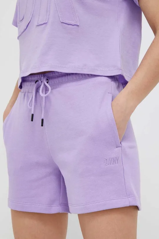 vijolična Kratke hlače Dkny Ženski