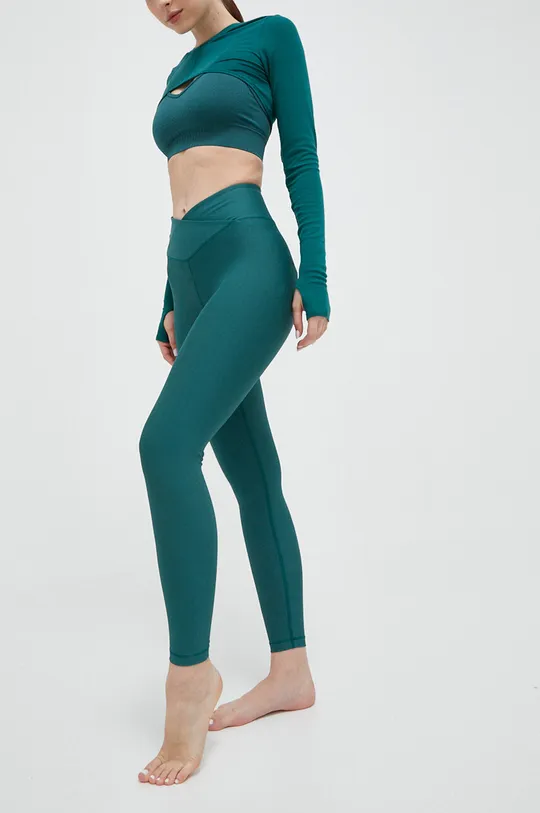 zöld Casall jóga leggings Női