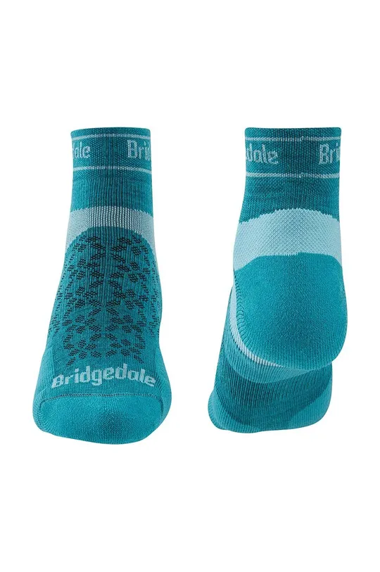 Ponožky Bridgedale Ultralight T2 Merino Low tyrkysová