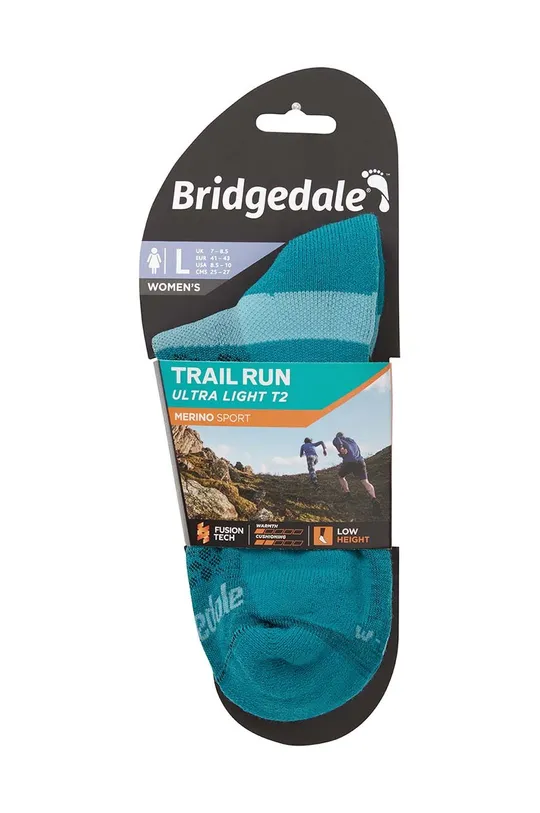 Ponožky Bridgedale Ultralight T2 Merino Low 64 % Nylón, 33 % Merino vlna, 3 % LYCRA®
