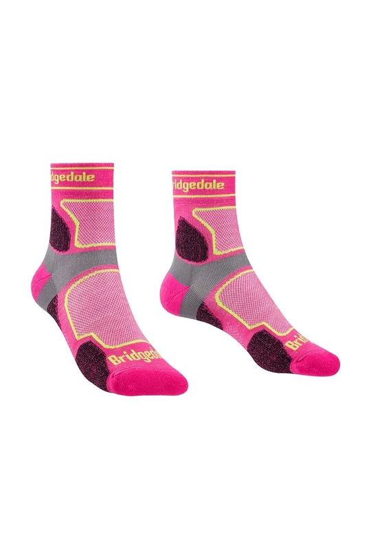 rózsaszín Bridgedale zokni Ultralight T2 Coolmax Sport 3/4 Női
