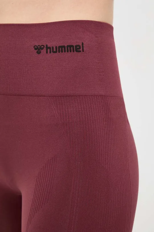 burgundia Hummel edzős legging Tif