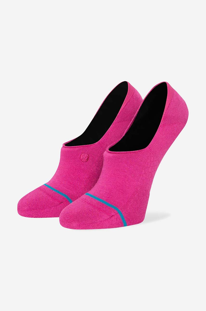 Stance șosete Icon No Show femei, culoarea roz W145A23WOM-MGT pe PRM