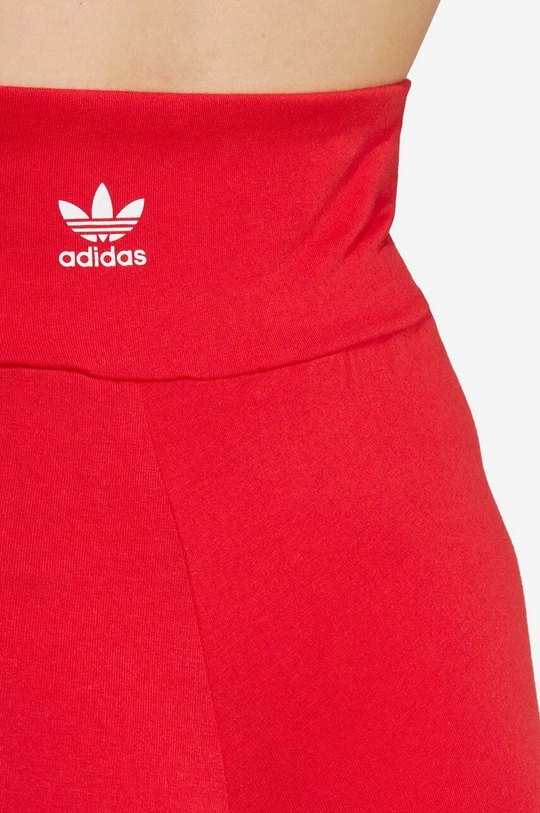 rosu adidas Originals colanți