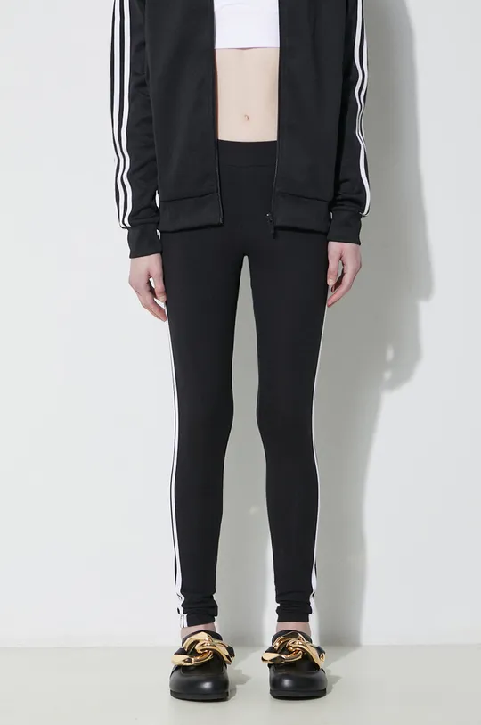 black adidas Originals leggings 3 Stripes Tigh Women’s
