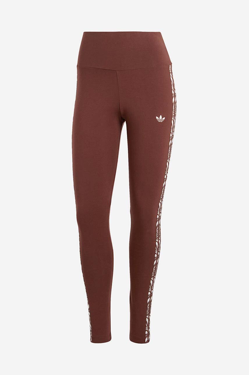 adidas Originals leggings women's brown color | buy on PRM