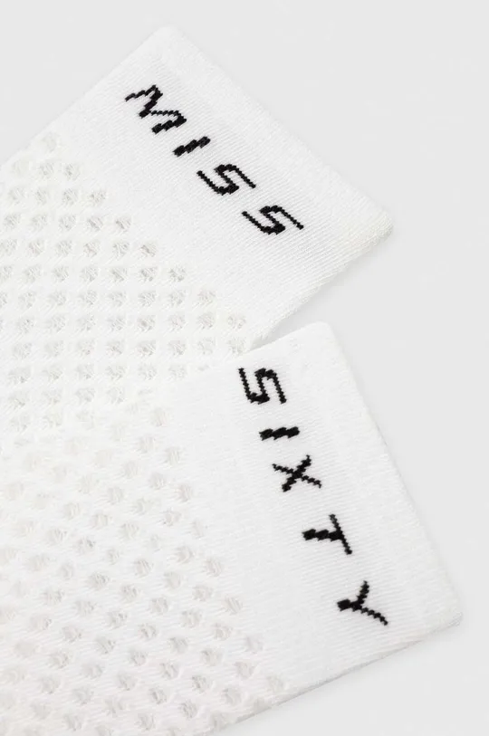 Ponožky Miss Sixty biela