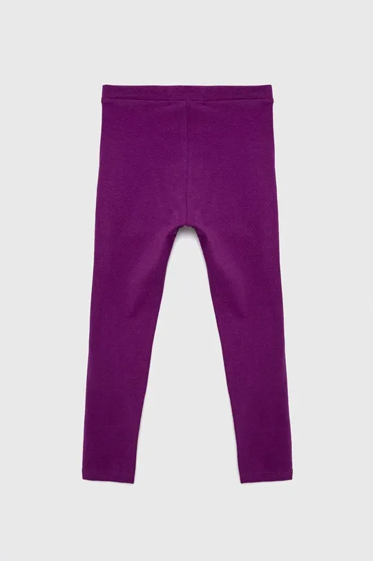 Calvin Klein Jeans legginsy dziecięce fioletowy