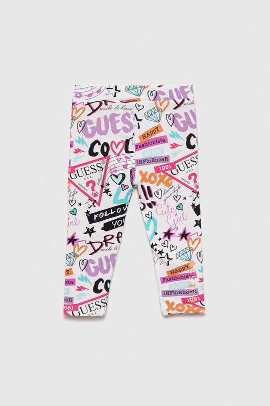 multicolor Guess legginsy dwustronne dziecięce Dziewczęcy