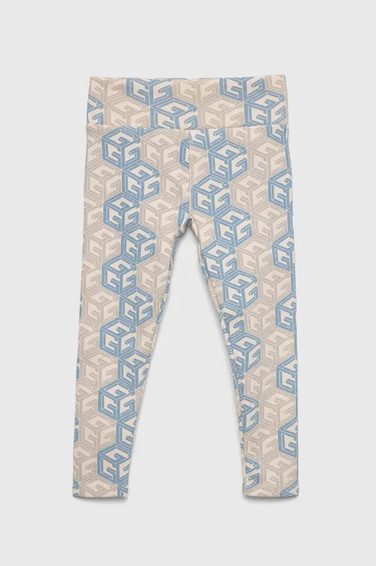 Guess legginsy dziecięce beżowy