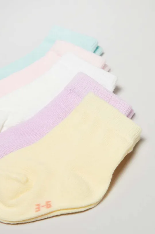 Ponožky pre bábätká OVS 5-pak viacfarebná
