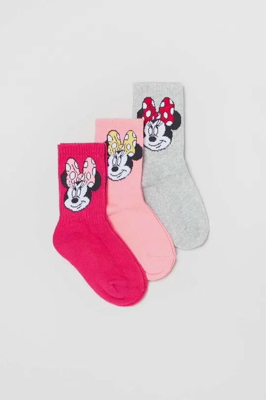 πολύχρωμο Παιδικές κάλτσες OVS x Disney 3-pack Για κορίτσια