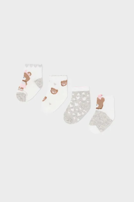 γκρί Κάλτσες μωρού Mayoral Newborn 4-pack Για κορίτσια