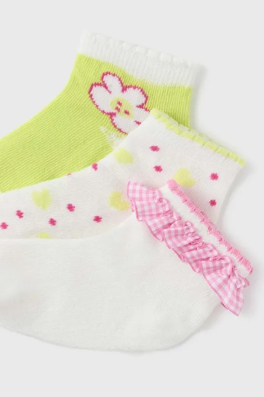Κάλτσες μωρού Mayoral 3-pack πράσινο