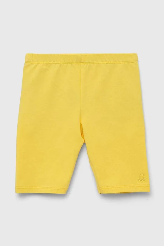 sárga United Colors of Benetton gyerek legging Lány