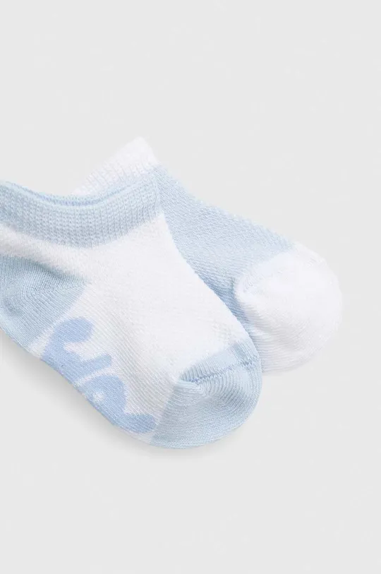 Detské ponožky United Colors of Benetton 2-pak modrá