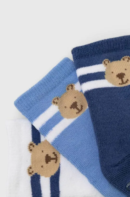 Шкарпетки для немовлят GAP 3-pack блакитний
