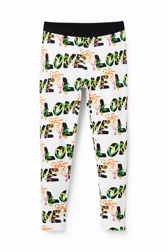 Desigual legginsy dziecięce biały