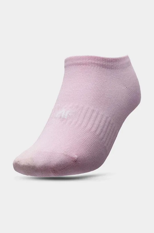 Παιδικές κάλτσες 4F 3-pack ροζ
