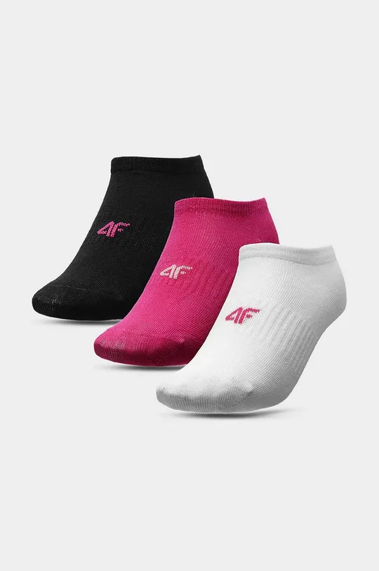μωβ Παιδικές κάλτσες 4F 3-pack Για κορίτσια