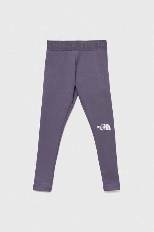 fioletowy The North Face legginsy dziecięce Dziewczęcy