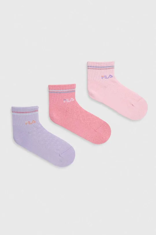 πολύχρωμο Κάλτσες Fila 3-pack Για κορίτσια