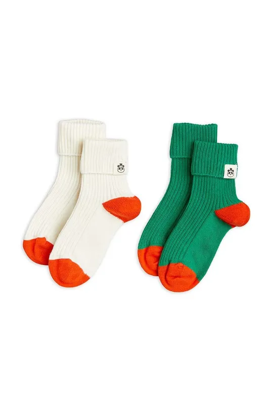 viacfarebná Detské ponožky Mini Rodini 2-pak Detský