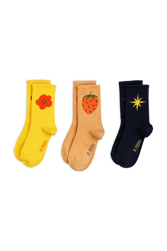 viacfarebná Detské ponožky Mini Rodini 3-pak Detský