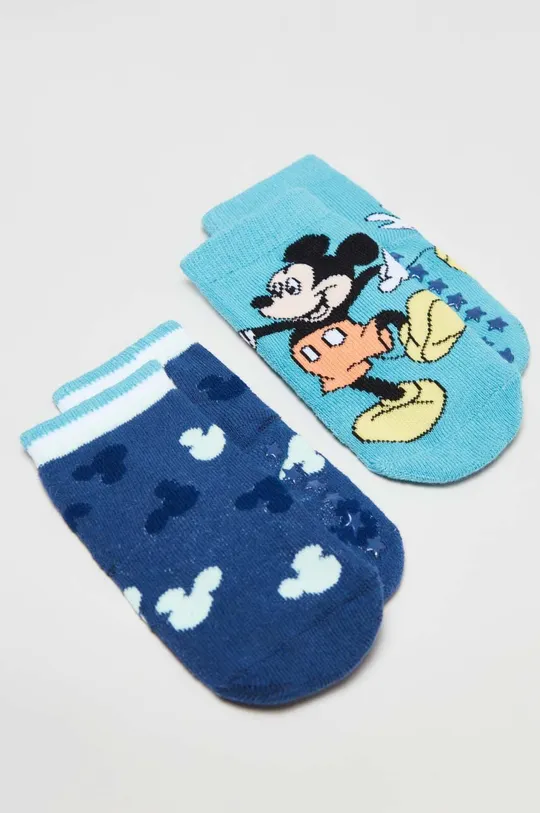 Ponožky pre bábätká OVS 2-pak modrá