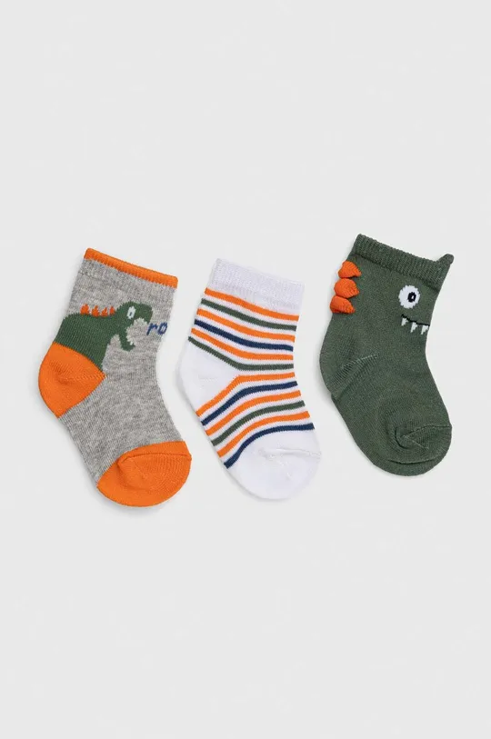 πράσινο Κάλτσες μωρού OVS 3-pack Παιδικά