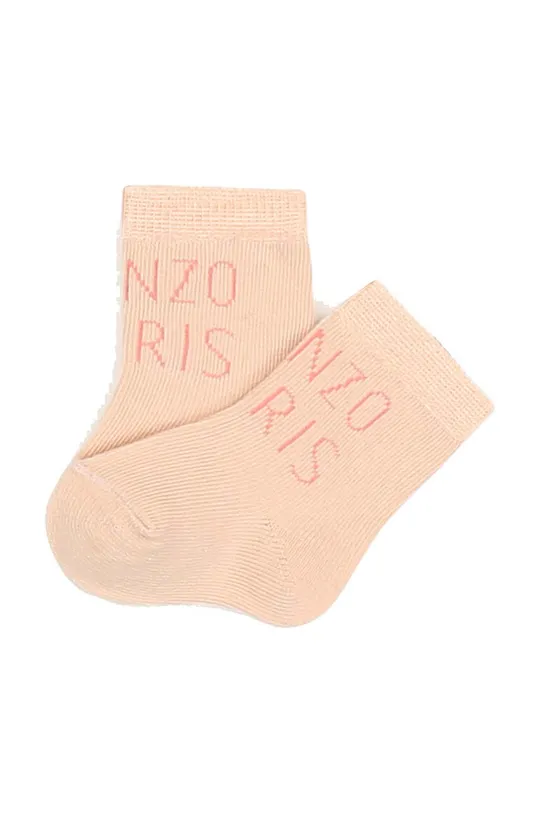 roza Otroške nogavice Kenzo Kids 2-pack