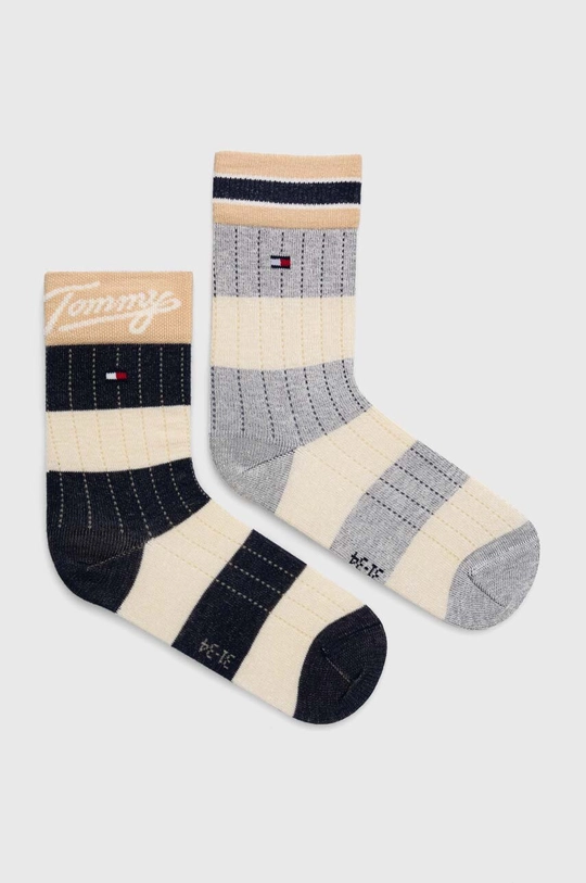 bež Otroške nogavice Tommy Hilfiger 2-pack Otroški